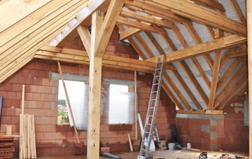Post Green attic trusses