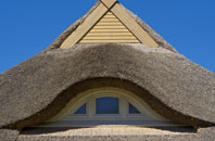 Post Green thatch roofing